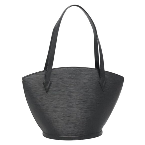 LOUIS VUITTON Epi Saint Jacques Shopping Shoulder Bag Black M52262 Auth BA4859 - Picture 1 of 16